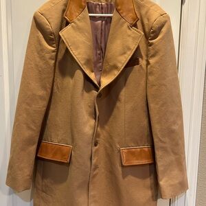 Classic old west men large rodeo jacket